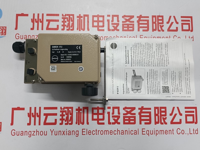 samson 6116- 010101122200000信號轉換器  samson 9042775調節閥薩姆森  samson 4763-10110031110.03全部